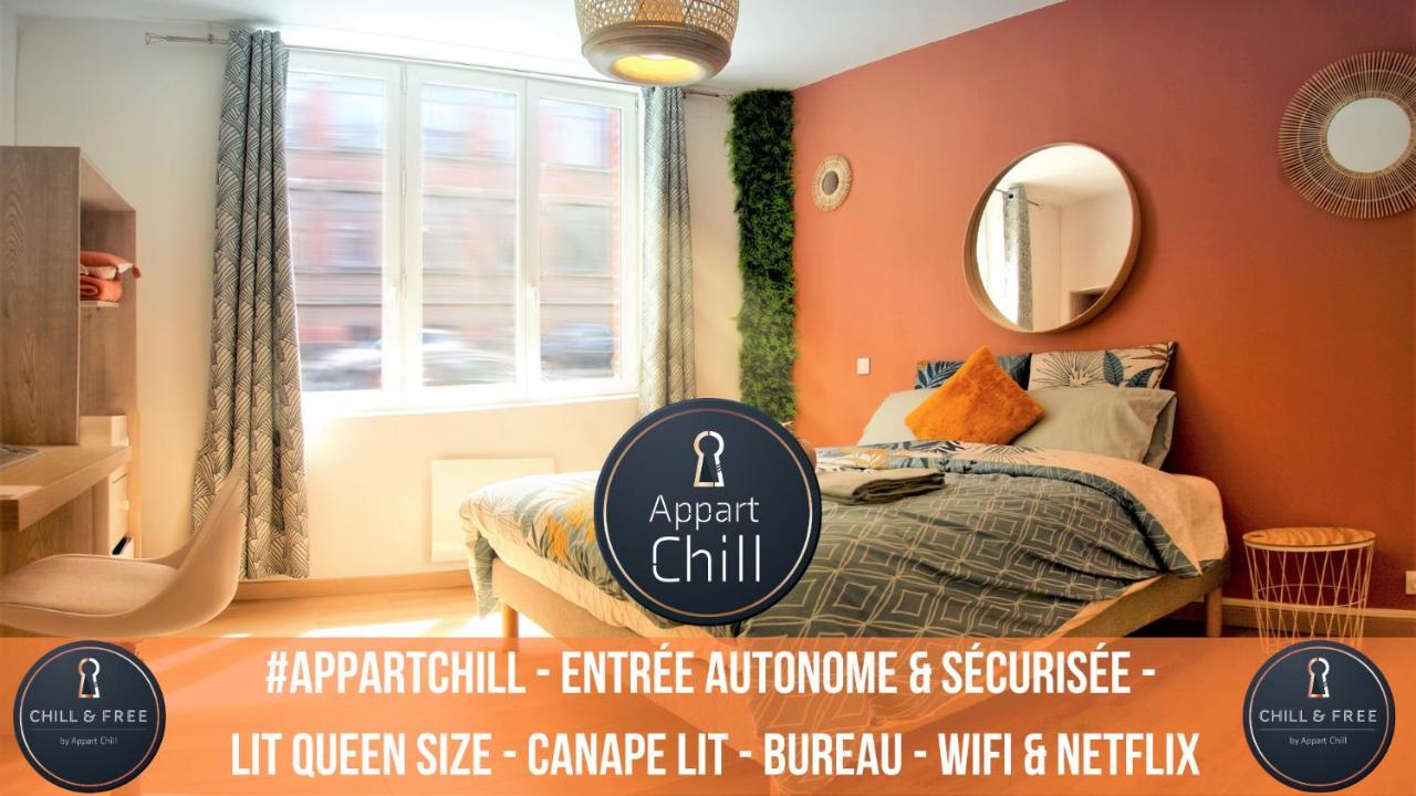 Appart Chill & Free - Proche Centre Valenciennes - Parking Gratuit Zewnętrze zdjęcie