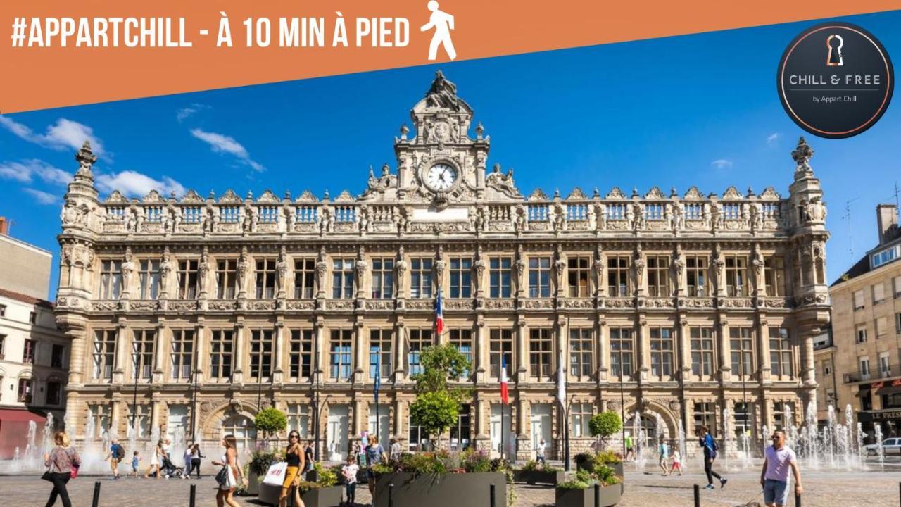 Appart Chill & Free - Proche Centre Valenciennes - Parking Gratuit Zewnętrze zdjęcie